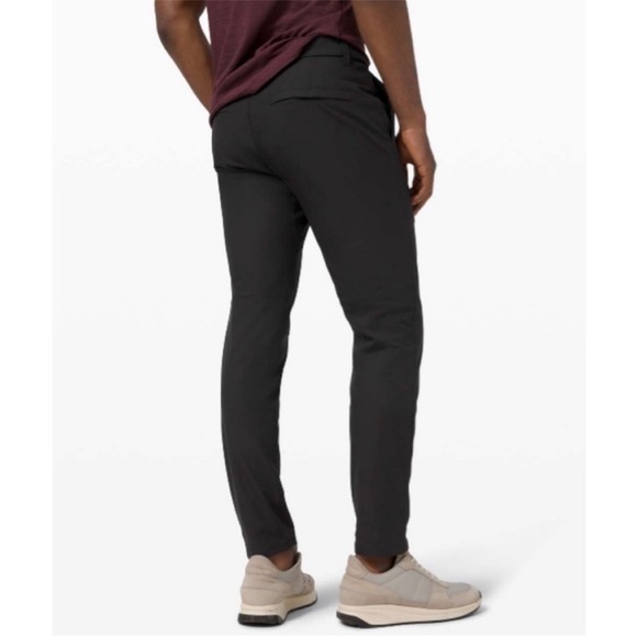 Lululemon Mens Pants Size 36 Gray Commission Classic Warpstreme Stretch - Picture 2 of 12